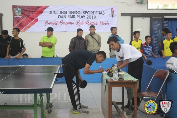 Tenis Meja Popda Banjarnegara 2019