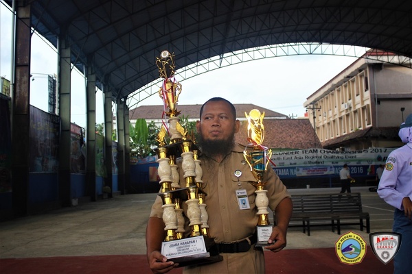 Juara Lomba Tata Upacara Bendera dan PBB Variasi Banjarnegara