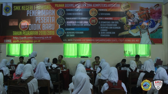 Penerimaan Peserta Didik Baru  PPDB SMKN 1 Bawang (40)